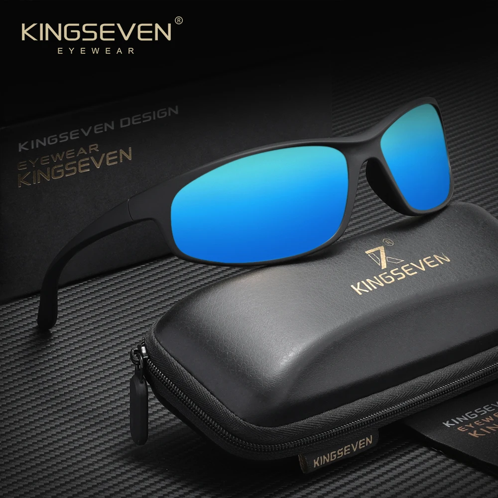 

Модные солнцезащитные очки KINGSEVEN, легкий дизайн помогает свободно путешествовать, удобно носить, незаменимы для повседневных случаев