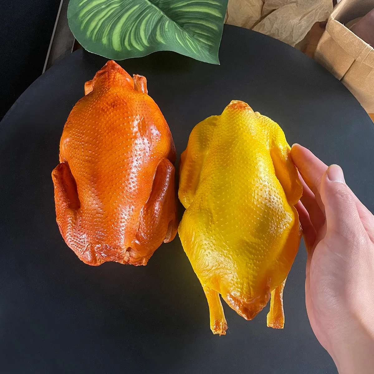

Artificial Roasted Chicken Model Prop Burnt Chicken Fake Salt Baked Braised Chicken Shop Restaurant Display Food Photography