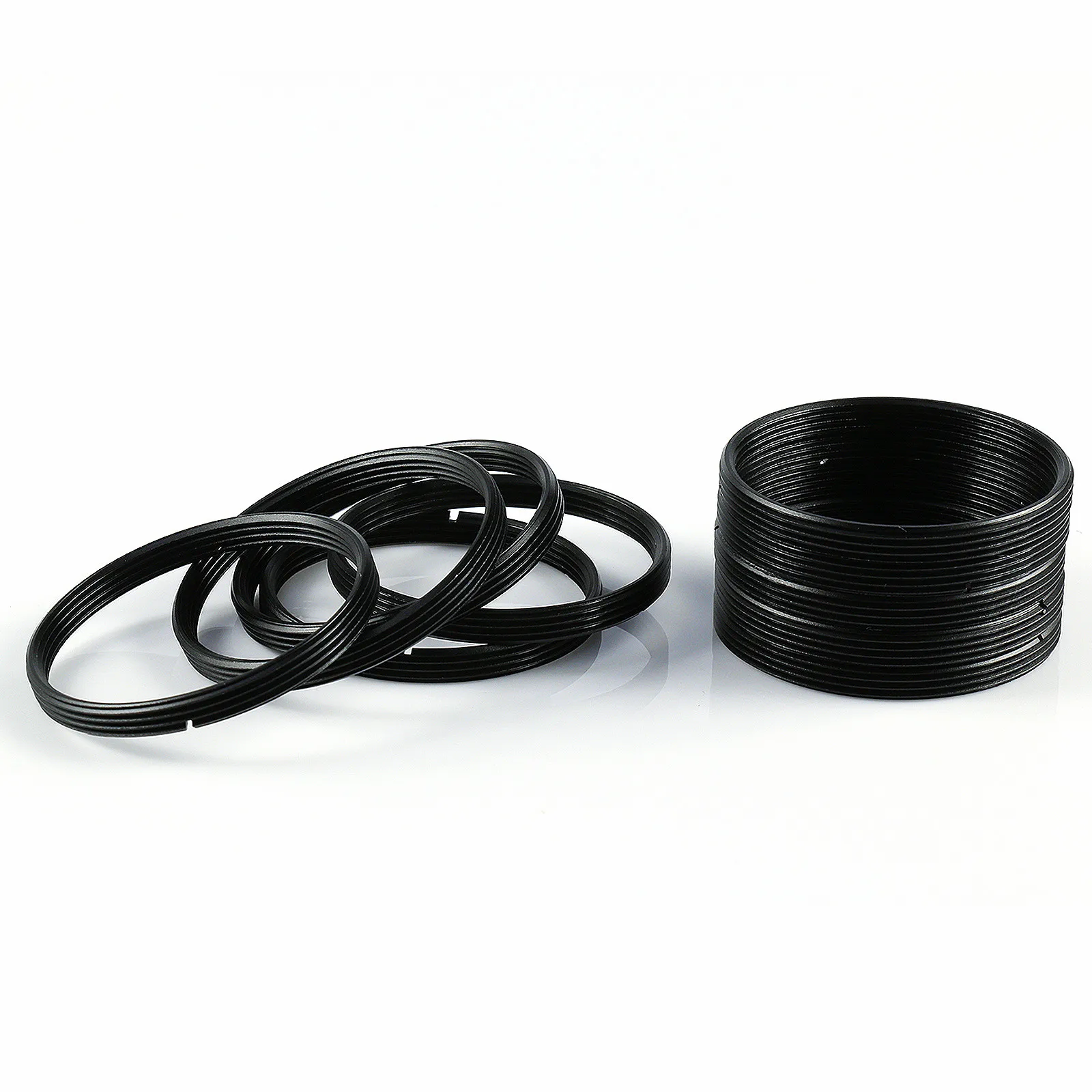 10PCS M39-M42 Camera Lens Adapter Ring  Screw Lens Mount Adapter Step Up Ring M39 Lens to M42 39Mm to 42Mm Adapter Ring Black