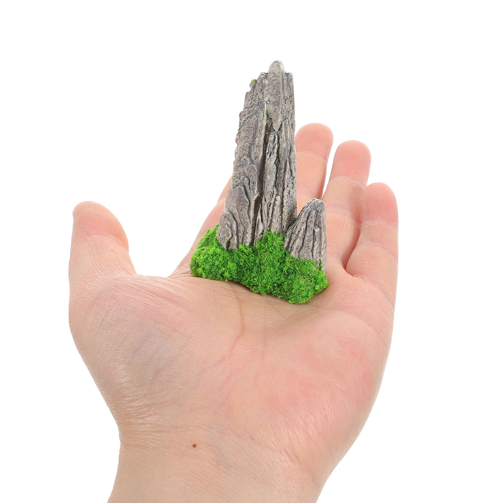 

14pcs Micro Landscape Decor Mini Rockery Kit Realistic Diy Zen Garden Accessories For Desk Office Bonsai Flower Pot Indoor