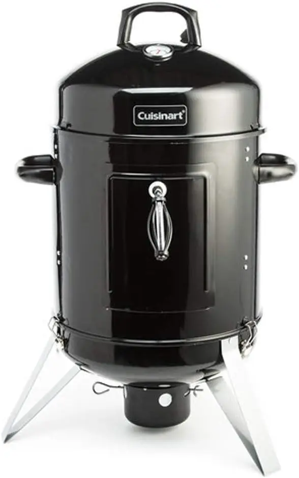 BBQ, Camping, Tailgates, Charcoal, No Color Mentioned, Integrated Thermometer, Water Bowl, Dual Vents, Chrome Plated Grates