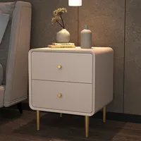 Storage Organizer Bedside Table Drawer Unique Wood Italian Laden Desk Night Stands Trendy Armores De Salon Nordic Furniture