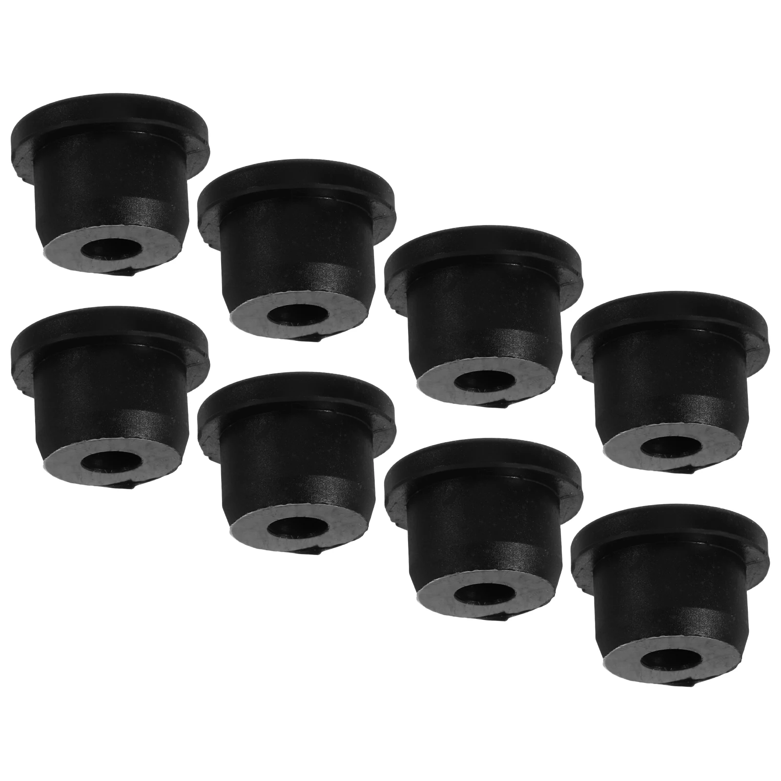 

8pcs Silicone Stoppers Heat Resistant Sealing Caps T Shaped Plugs Hole Cover Waterproof Round Black High Temp Sealing Pads