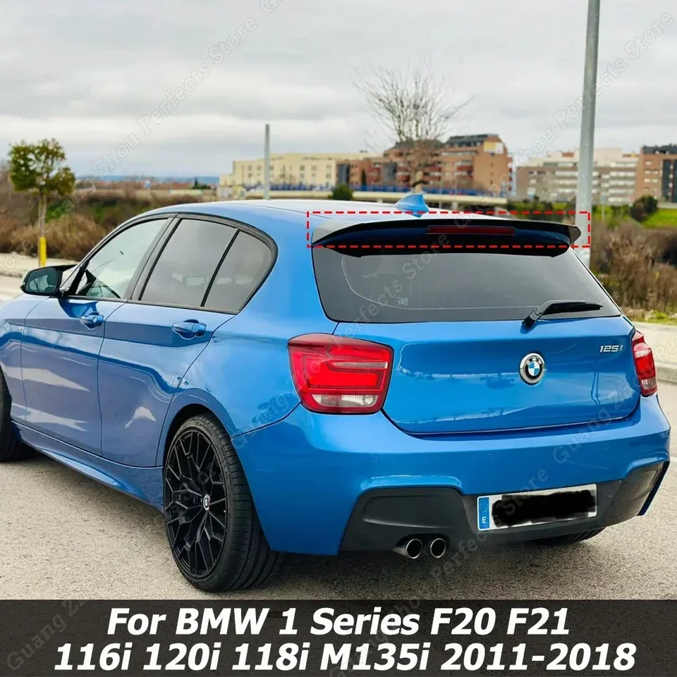 BMW F20 F21 リアスポイラー ABS グロスブラック