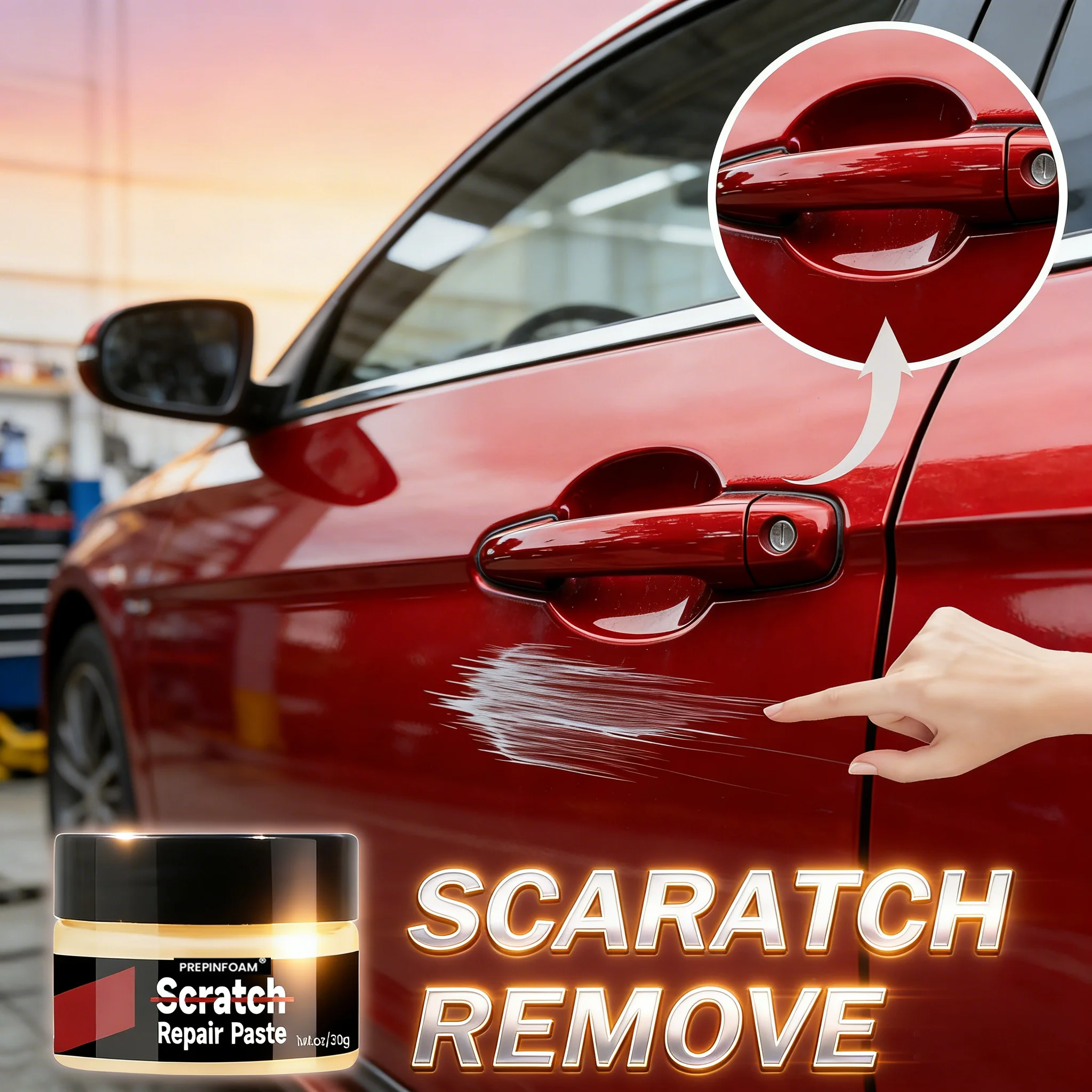 

Средство для удаления царапин на автомобиле, инструмент для ремонта лакокрасочного покрытия автомобиля, набор для подкраски