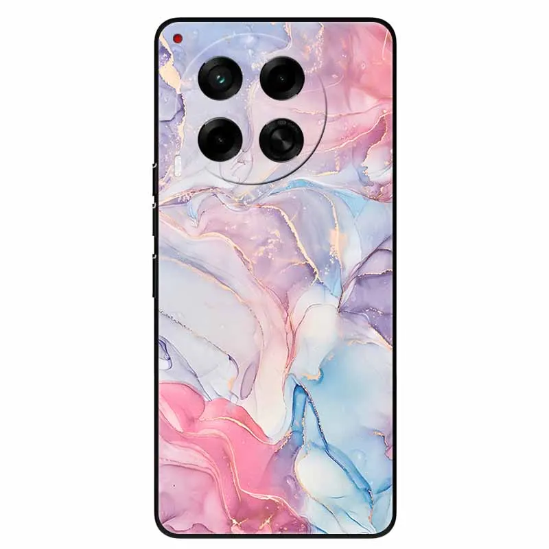 For Tecno Camon 30 Case Fashion Marble Black Silicone TPU Soft Bumper for Tecno Camon30 5G Camon 30 Pro 5G Protector Capa Shells