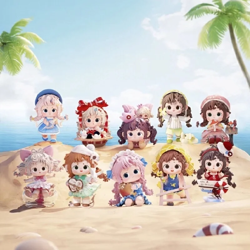 

New Genuine Heyone Black Play Fufu Happy Inspiration Collection Series Blind Box Trendy Toys Ornaments Gifts For Girls Cute Doll