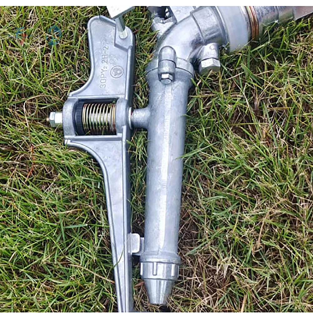 Adjustable Rocker Nozzle Sprinkler Metal Tripod Farm Garden Lawn Irrigation High Pressure Rain Gun Spray Gun