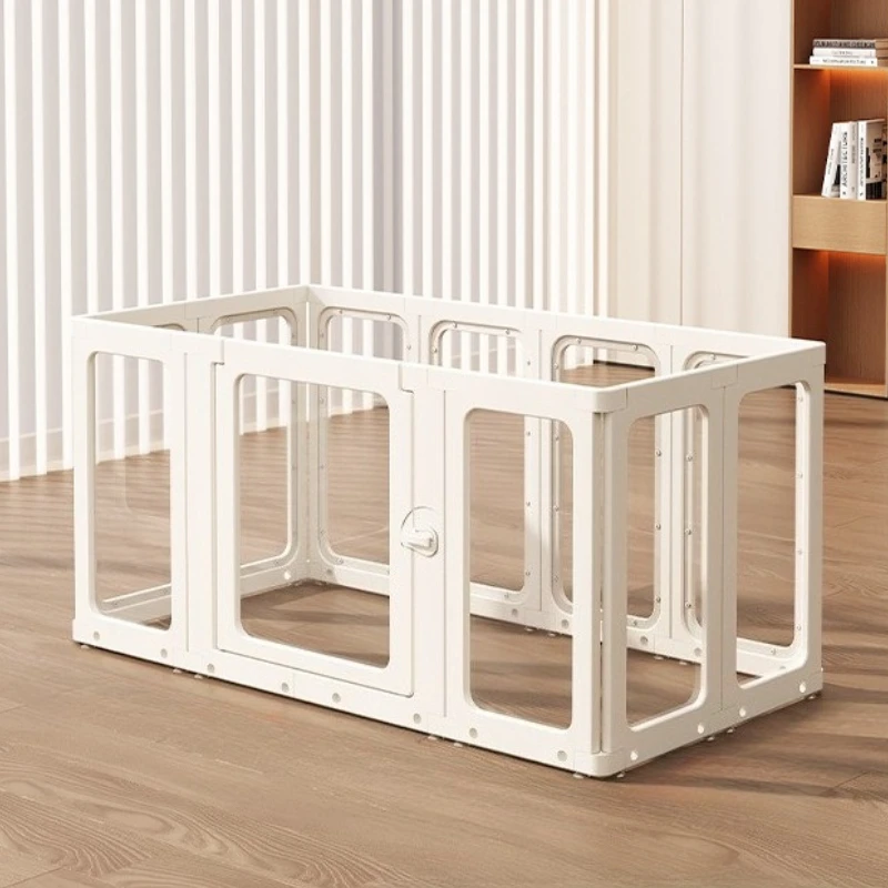 Transparent Dog Playpen Safety Puppy Dogs Fence Accessories Dogs Pet Barrier Enclosure Indoor Pets Bed Baby Playpens Supplies