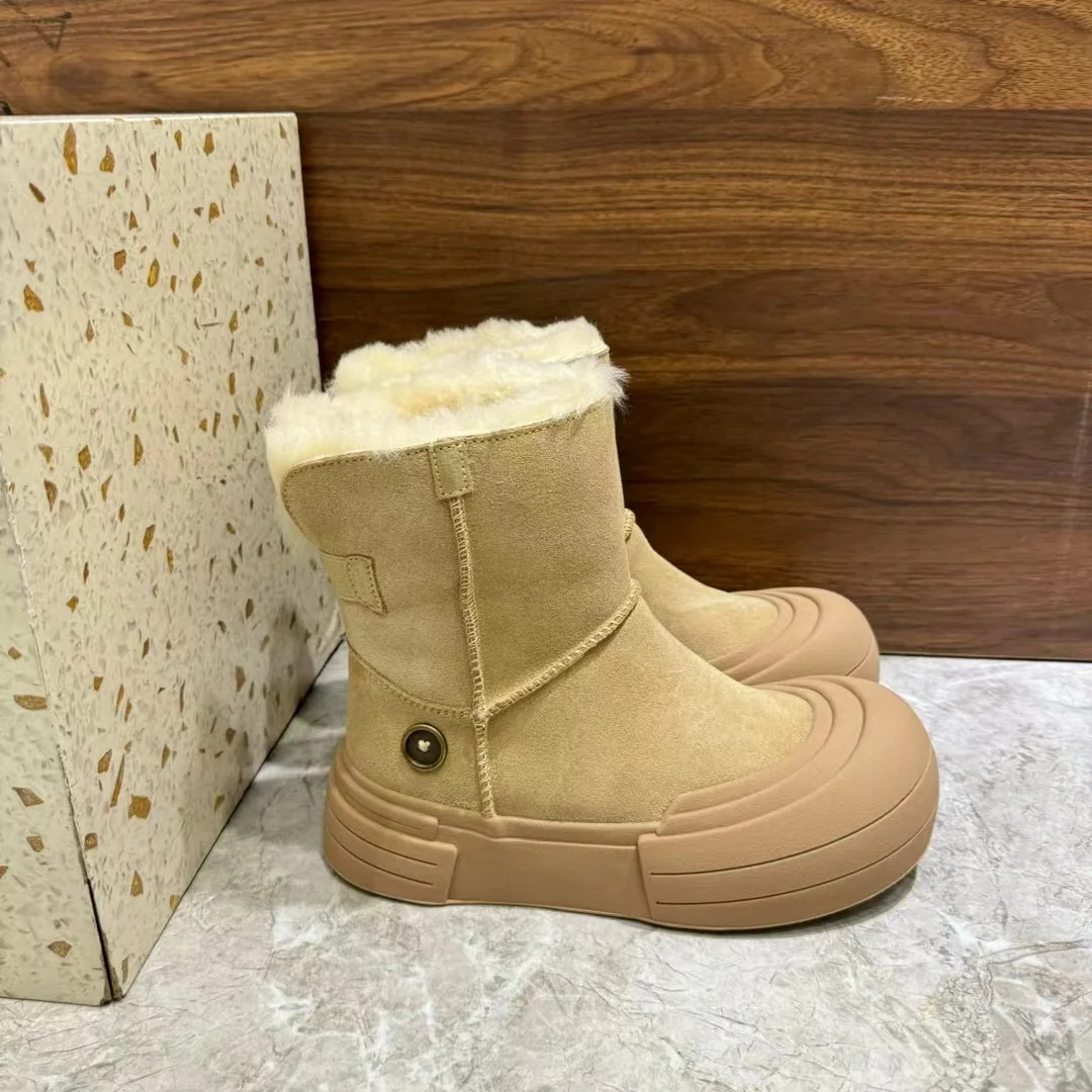 Bottes en cuir verni à fond plat avec fermeture éclair pour femme, chaussures décontractées, grande taille, hiver, nouveau, 2024