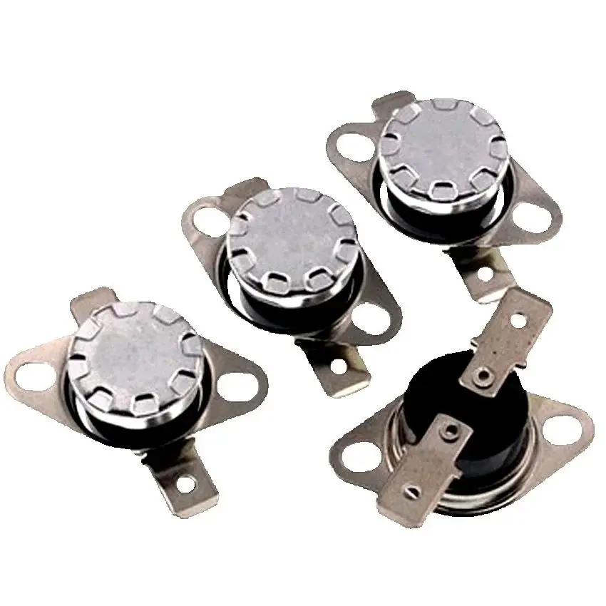 2pcs Normal Close Open Thermostat Switch 5 10 15 20 25 30 40 45 50 55 60 65 70 75 80 85 90 95℃ Temperature Sensor Switch KSD301