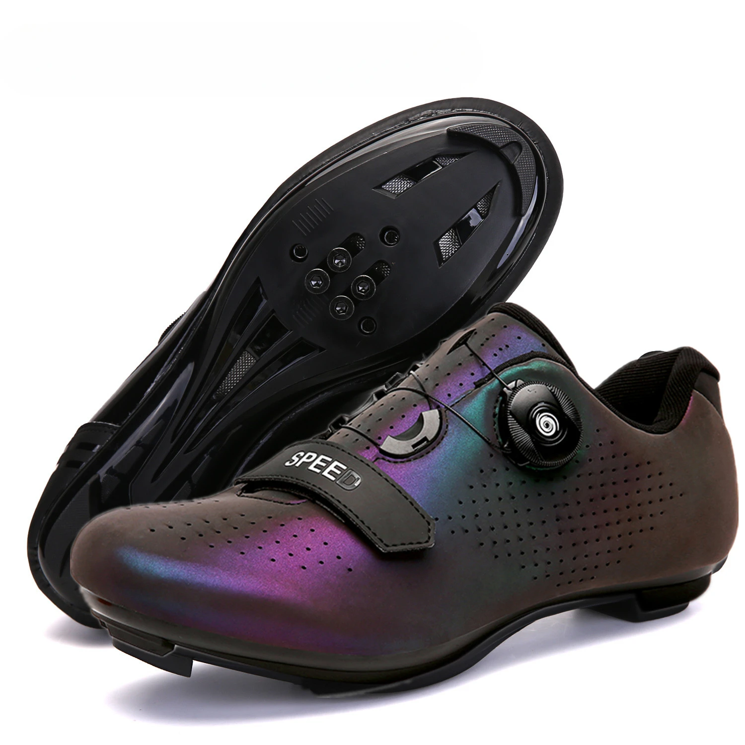 Professional Cycling Shoes Men MTB Self-Locking Outdoor Bicycle Sneakers Racing Road Bike SPD Cleat Shoes Ultralight Sport Shoes image 3
