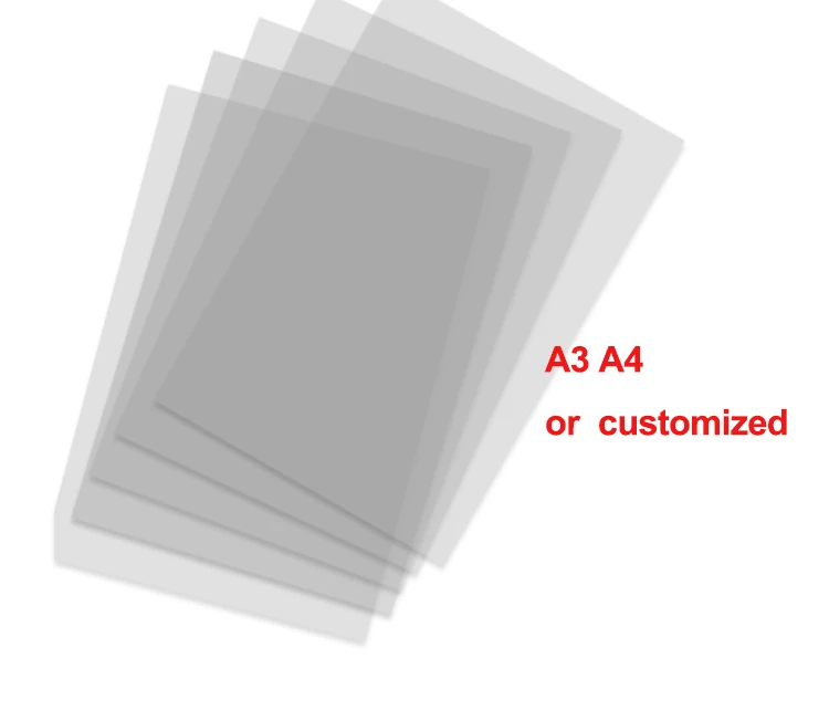 الطباعة الفورية الباردة قشر لفة Film30cm X 100m ماتي A4 نقل الساخن توهج في الظلام Dtf فيلم الحيوانات الأليفة