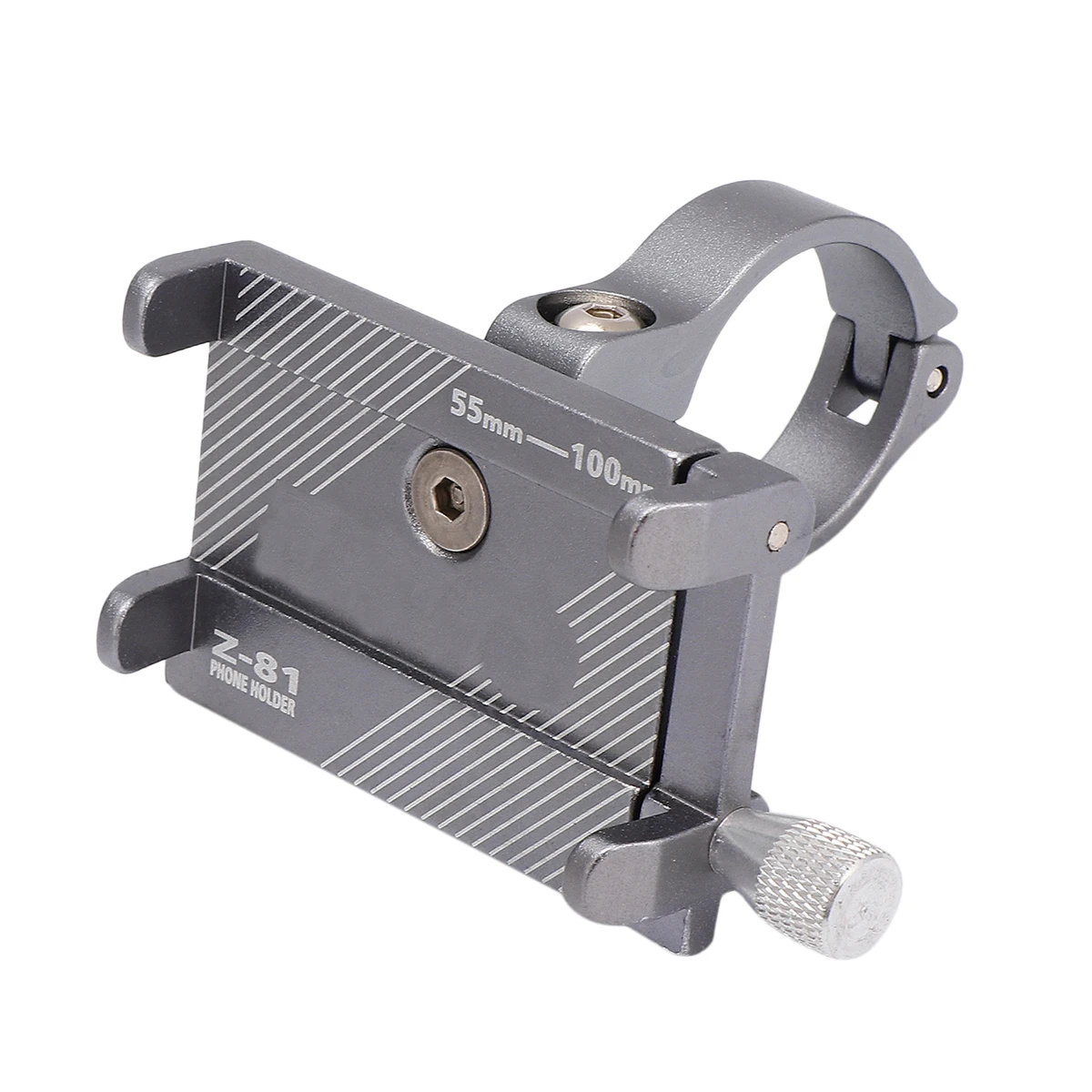 

1pc Bike Phone Holder 31.8 25.4MM Pipe 55 100MM Phone Width Stand Suitable Bicycles Mountain Bike Riding NavigationBracket