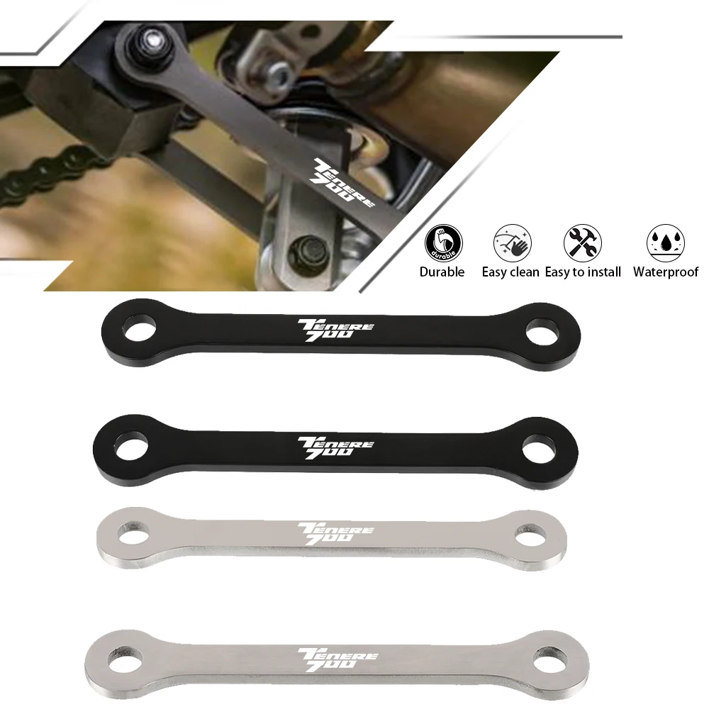 

FOR YAMAHA TENERE 700 TENERE700 DM07 DM08 DM11 CNC Linkage Lowering Link Rear Suspension Drop Connecting 2019-2021 2022 2023