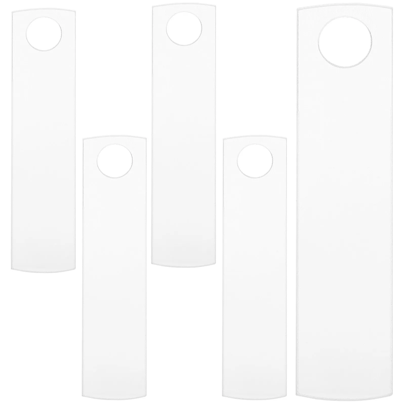 5Pcs Acrylic Acrylic Name Tags Blank For For Small Design Badge Blanks Tumbler Cups Sublimation
