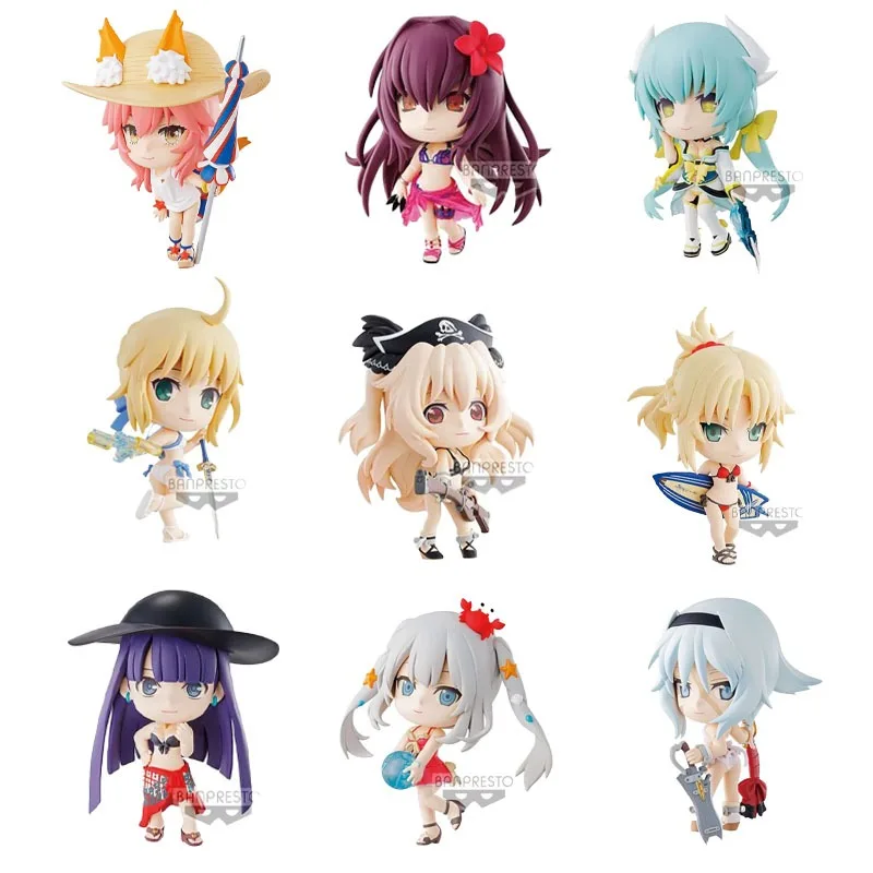 

In Stock Original BANPRESTO Ichiban KUJI Marie Antoinette Mary Read Martha Altria Pendragon Anne Bonny Kiyohime Q Version Model