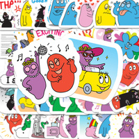 40pcs Funny Cute Barbados DadStickers Aesthetic Decoration Phone Computer Suitcase Notebook, Children's Stationery, Scrapbook