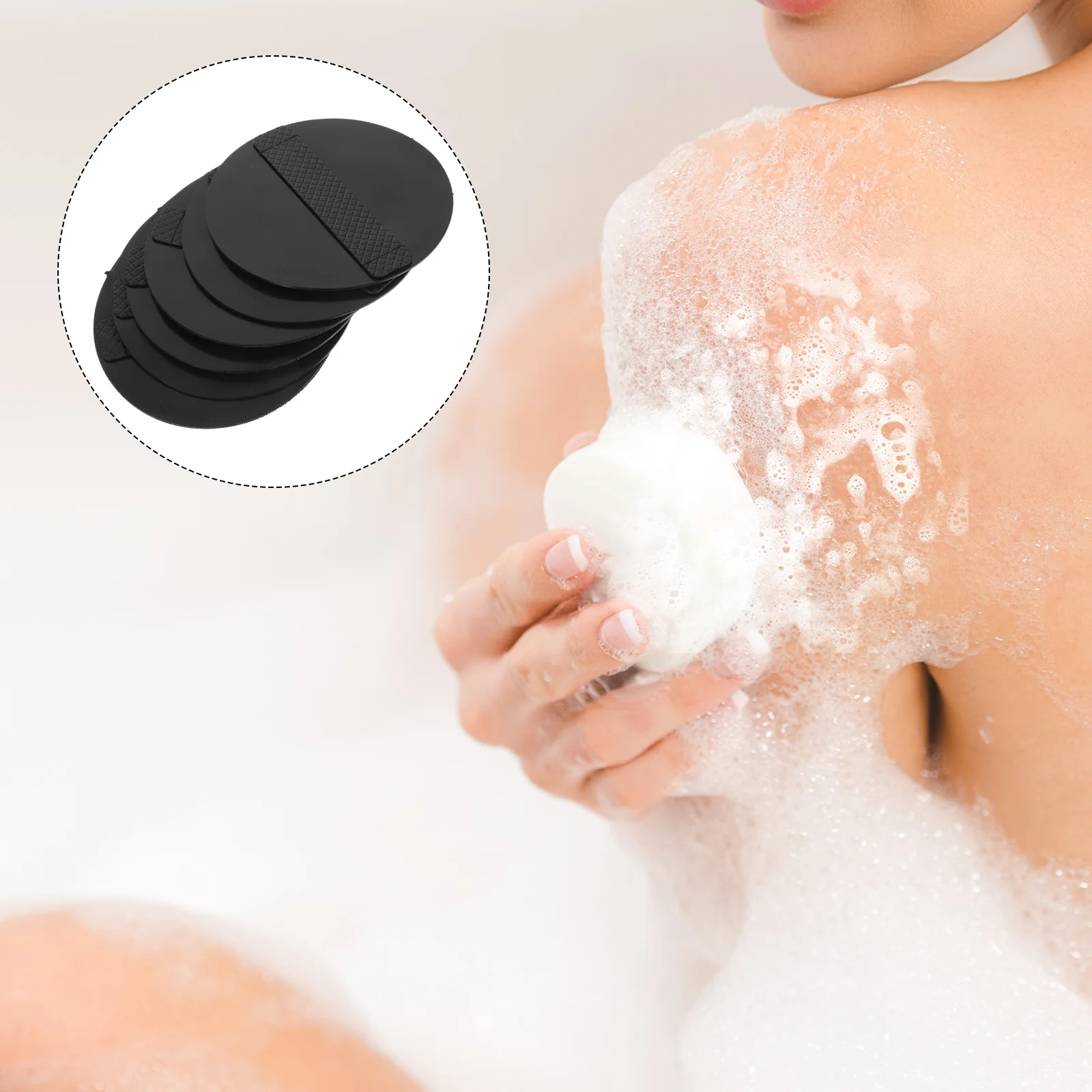 

6 Pcs Bath Towel Ball Exfoliating Scrubber Shower for Adults Women Body Skin Cleaning Bathroom