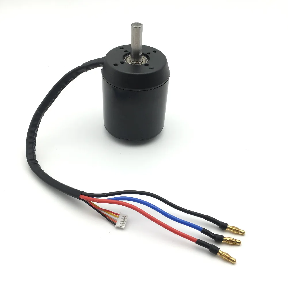 6384 120KV high-power model aircraft DC brushless motor electric scooter four-wheel belt motor no feeling view 4