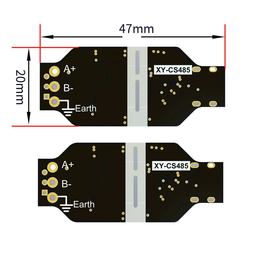 

CH343P High Speed USB to RS485 Isolated Converter 6Mbps Industrial Grade Anti-Interference Serial Module 3.3V/5V 16KV Isolation
