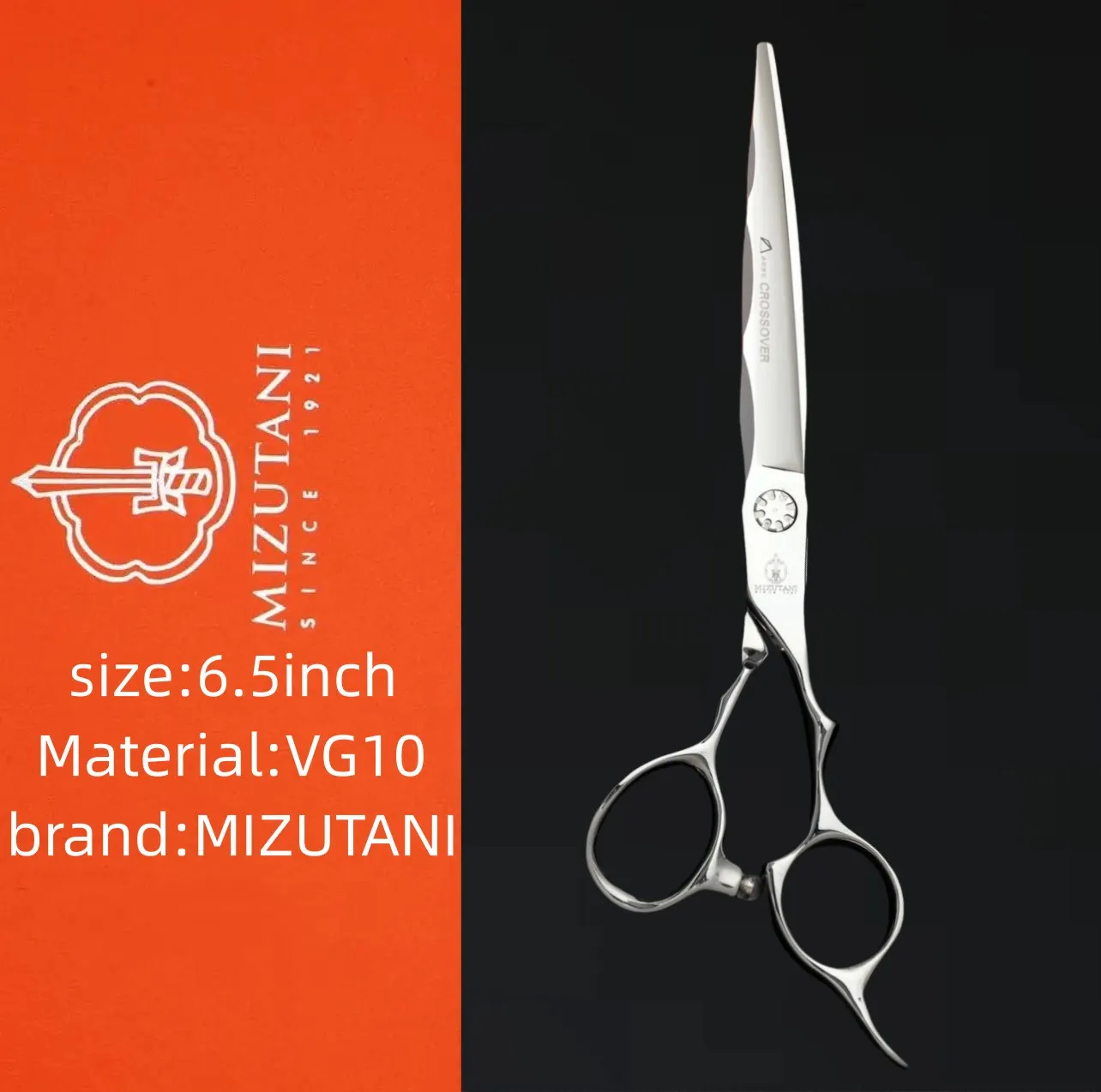 

MIZUTANI barber scissors 6.5/7.0 inch VG10 material Professional hairdressing scissors barbershop high-end hair scissors tools