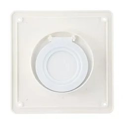 80-180mm Pipe Exhaust Fan Check Valve Air Valve Pipe Outlet Exhaust Fan  Backdraft Damper Bathroom Kitchen Accessories