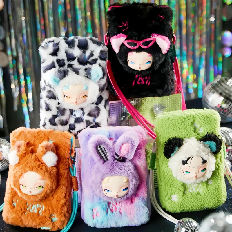 

Dodo Nami Midnight Disco Series Vinyl Plush Phone Case Blind Box Kawaii Trendy Toy Surprise Gift for Girls