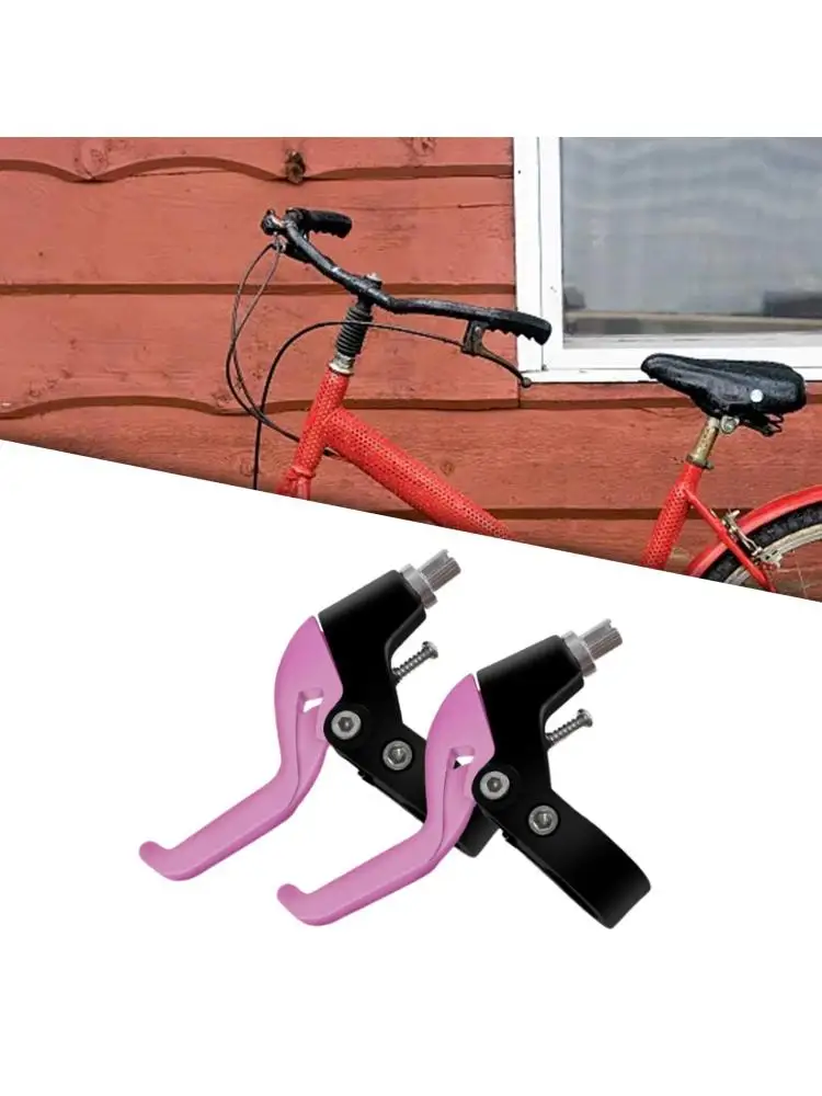 AliExpress 1Pair Kids Brake Lever Set 22.2mm Clamp Diameter Cycling Brake Handle Universal Cycling Brake Levers Spare Parts for Childrens