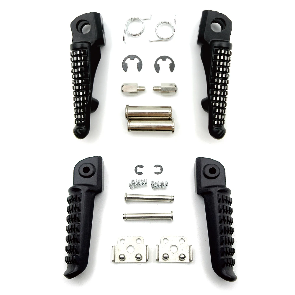 Motorcycle Front＆Rear Footrests Foot Pegs For Kawasaki Ninja ZX6R ZX10R Z750 Z750S Z1000 Z1000SX KLE650 Versys 650R (EX650) ER6N