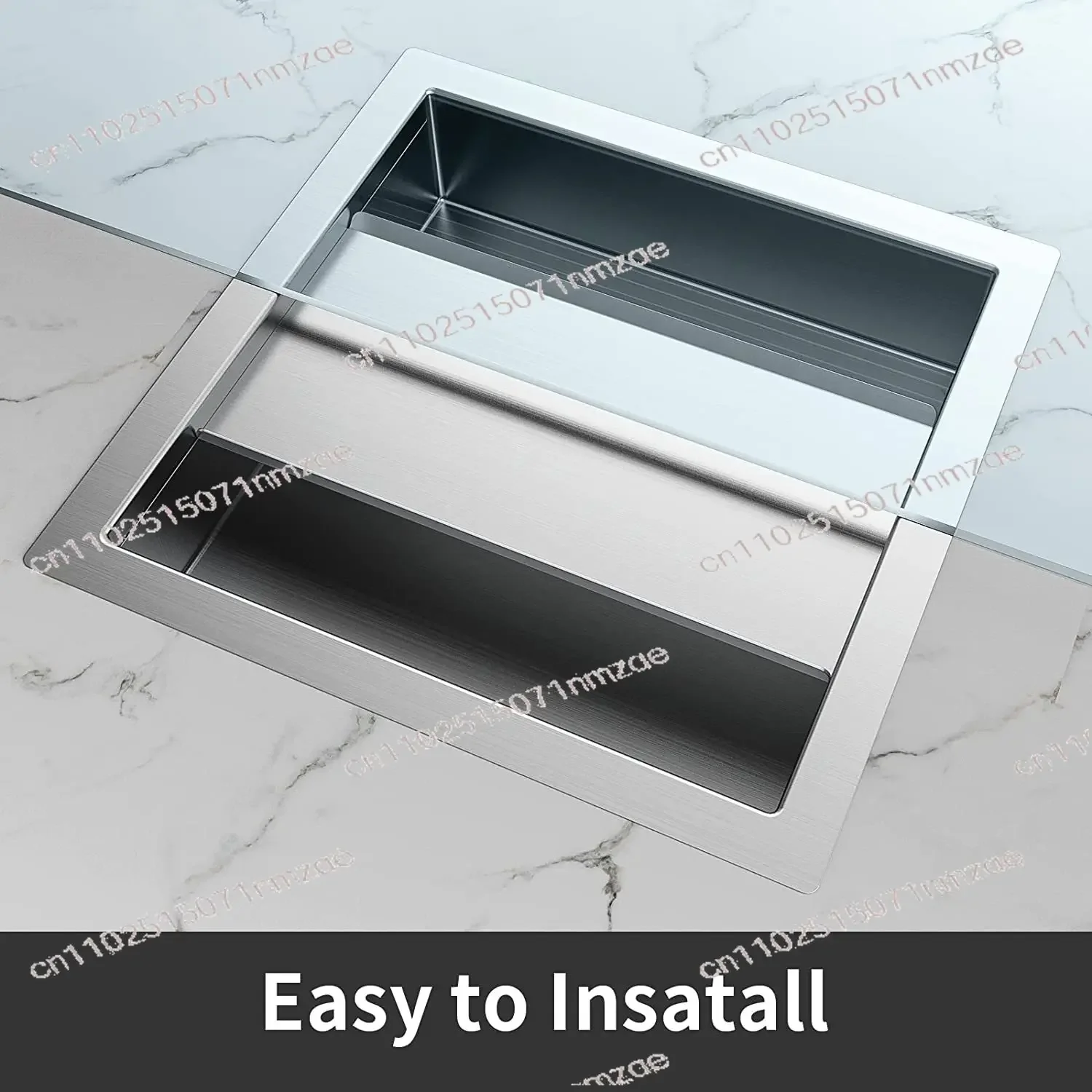 Durable Stainless Steel Insert - type Transaction Tray Cash Register Receipt Slot for Retail Stores
