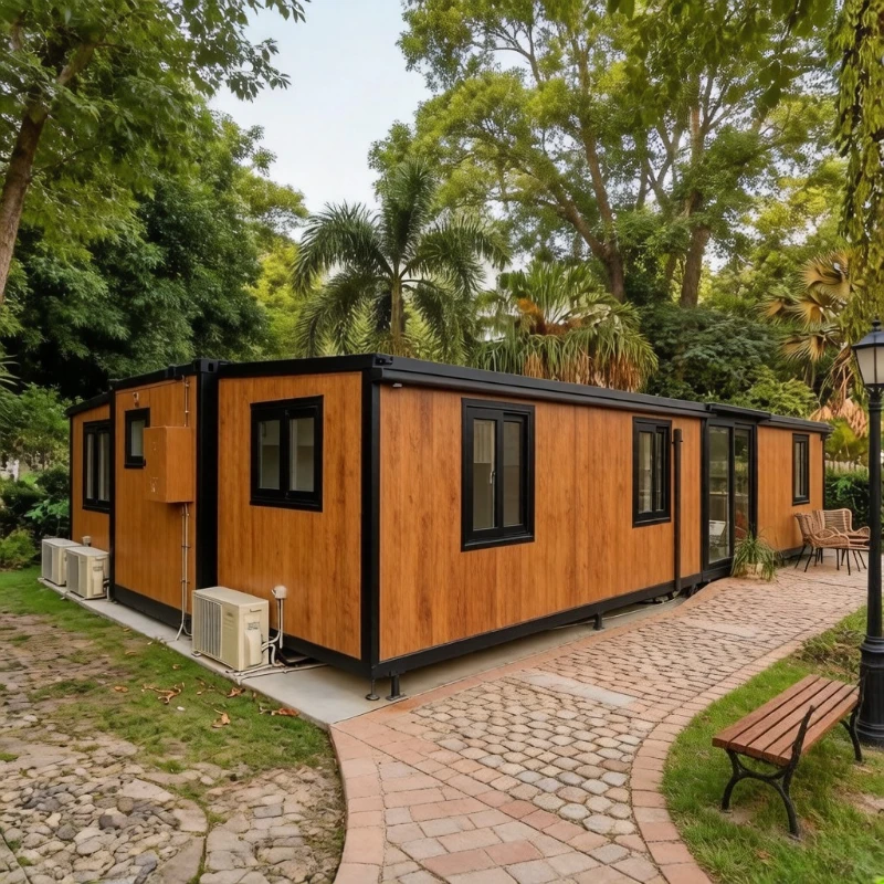 Expandable Mobile House Folding Room Garden Rooms Warehouse Prefabricated Container House Steel Structure 2 3 Bedroom Tiny Homes