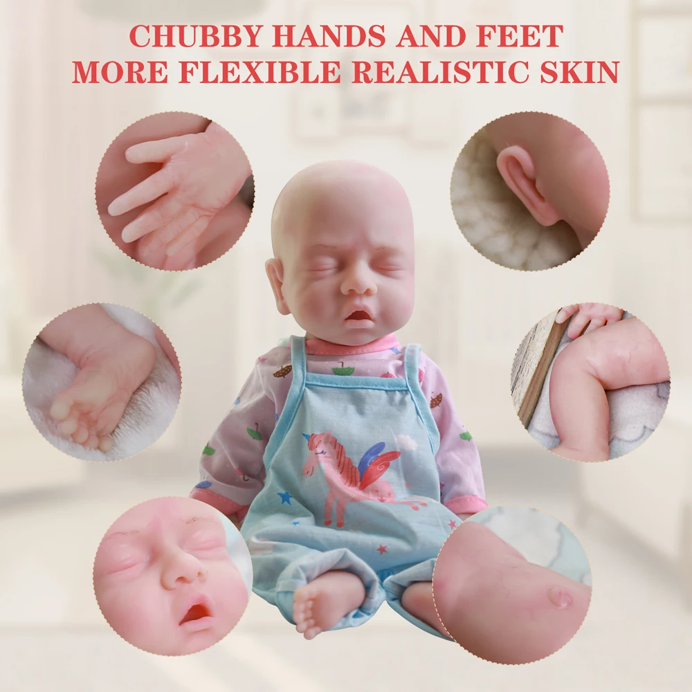 Realistico Reborn Baby Boy 38cm Reborn Baby Dolls Full Body Soft Silicone Factory Wholesale accompagnare Doll Lovely Boys Toy Doll