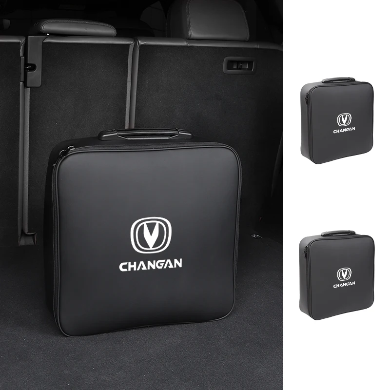 

EV Car Charging Cable Storage Box Electric Vehicle Charger Cables Carry Bag For Changan CS75 CS35 CS15 CS95 RAETON CX70