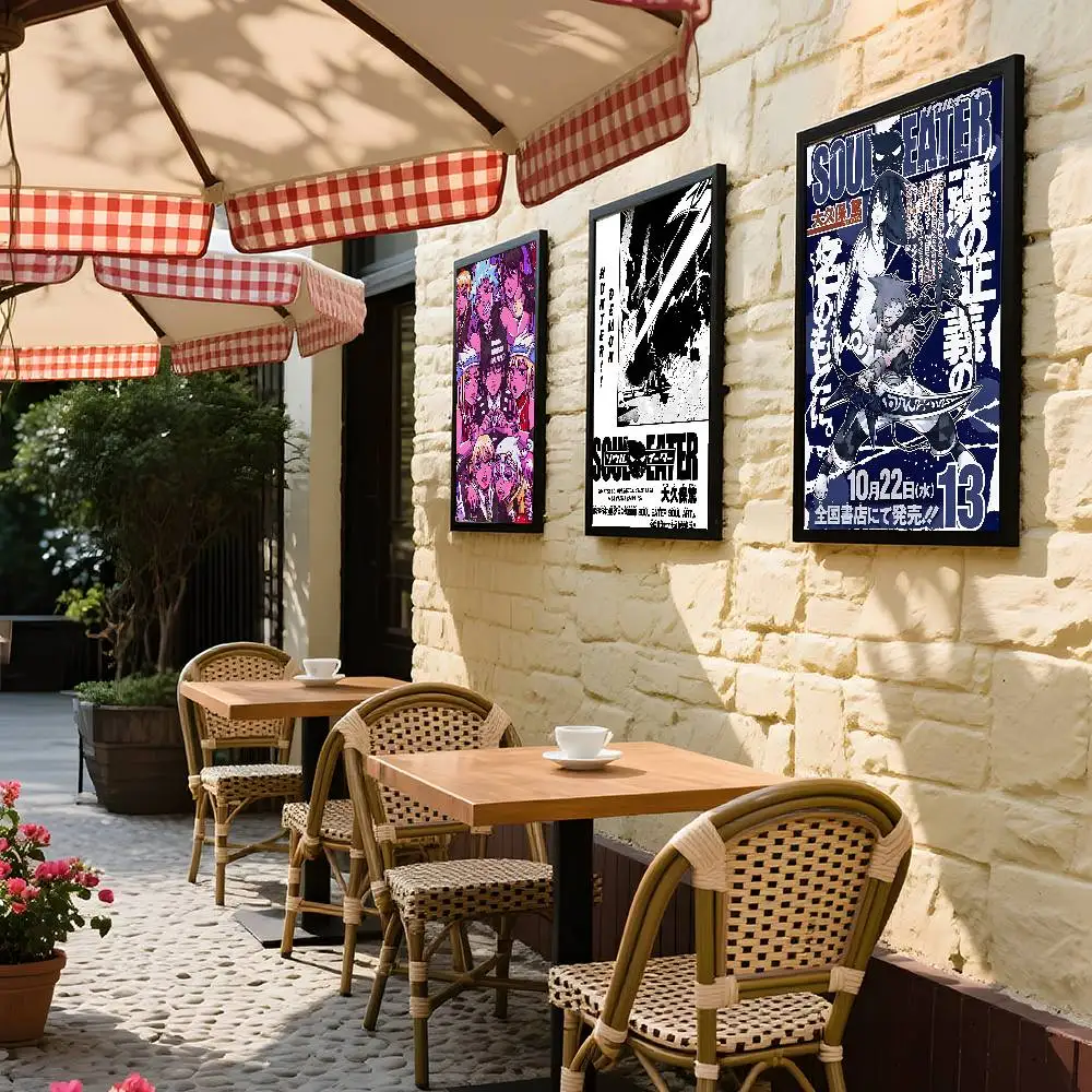 ملصق لوحة ملصق رائع من S-Soul E-Eater مع مطبوعات هدية تزيين غرفة النوم وغرفة المعيشة