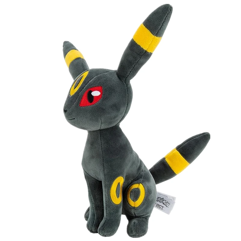 Pokemon Umbreon Nachtara peluche pet Pokemon, 20 cm, giocattolo Pokemon con licenza ufficiale