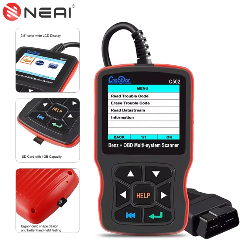 C502 OBD2 Scanner F… - image