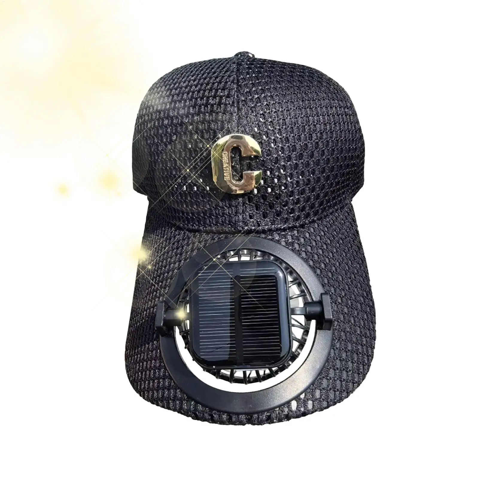 

Wide Brim Solar Fan Hat USB Charging Breathable Mesh Hat With Fan 3 Speed Sun Shade Duck Unisex Headwear For Outdoor Travel
