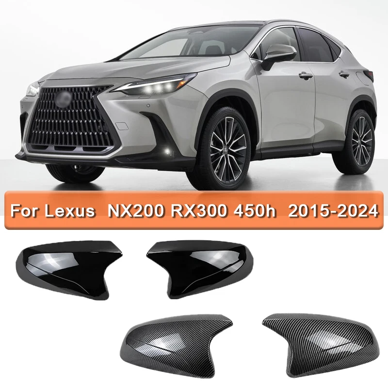 

Lexus NX RX NX200 RX300 450h 2015-2024 car decal rearview mirror cover side mirror winggate exterior rearview case trim cover