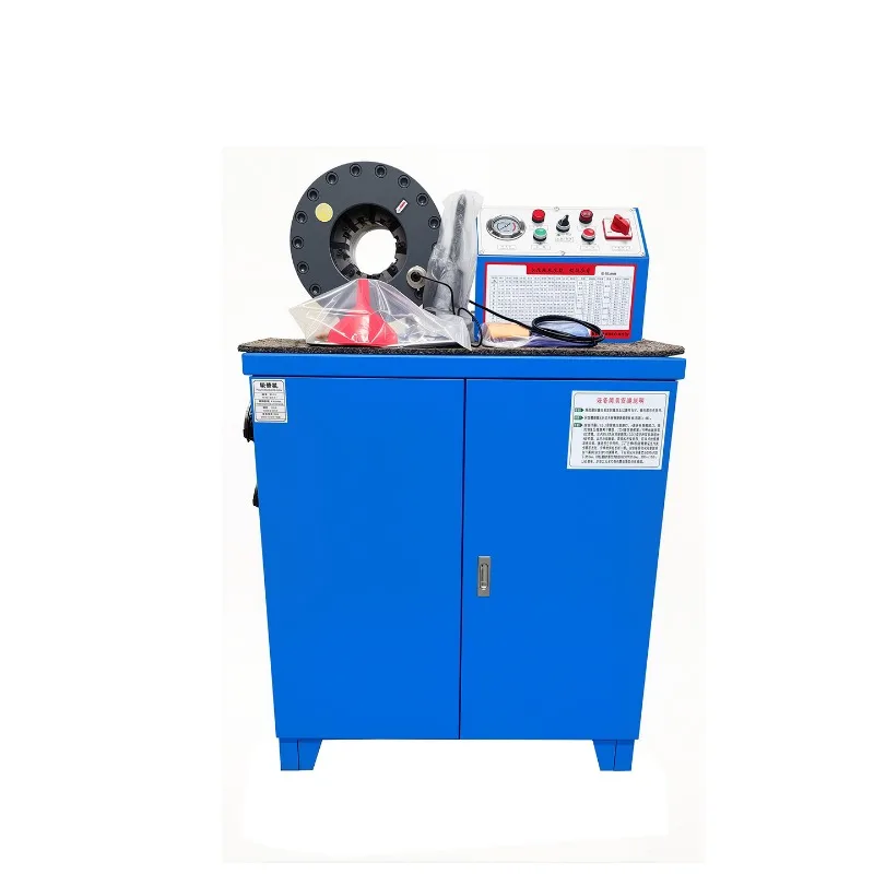 New Vertical Stainless Tube Shrinking Tool Hydraulic Crimping Machine Greenhouse Pipe Necking Oil Hose Press Processing Tools