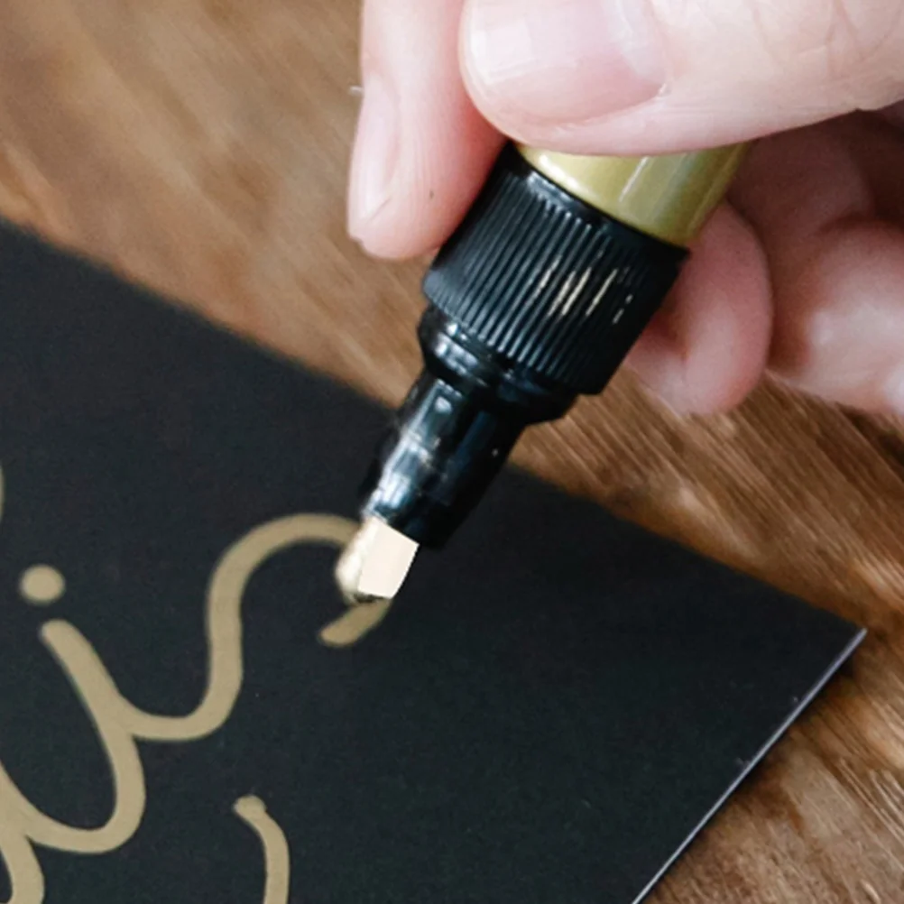 

50pcs Replacement 39 5x5MM White Axe 23x4 45MM Paint Pen Marker Tips Oil Art Paint Pen Nibs Student