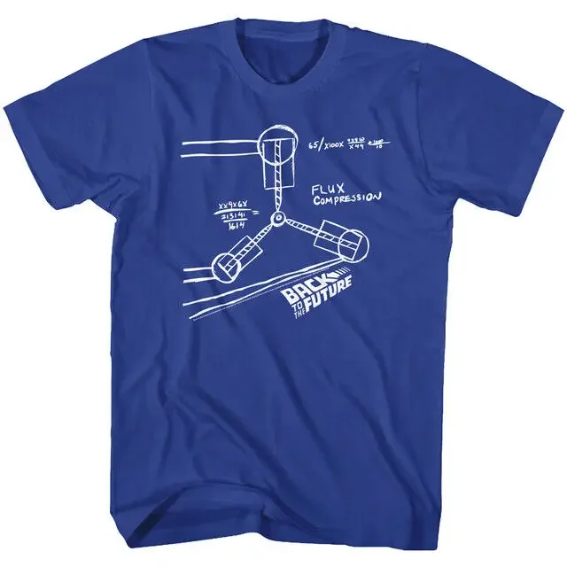 

Back To The Future Flux Compression Sketch T-Shirt