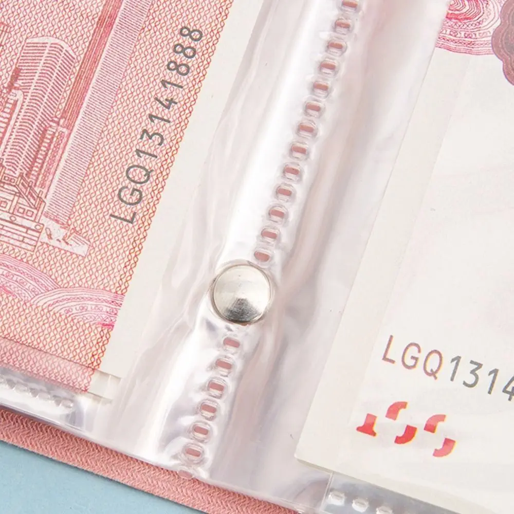 Ahorre dinero 200 sobres desafío de ahorro de dinero PU carpeta de ahorro impermeable reutilizable portátil desafíos de ahorro amantes de los libros