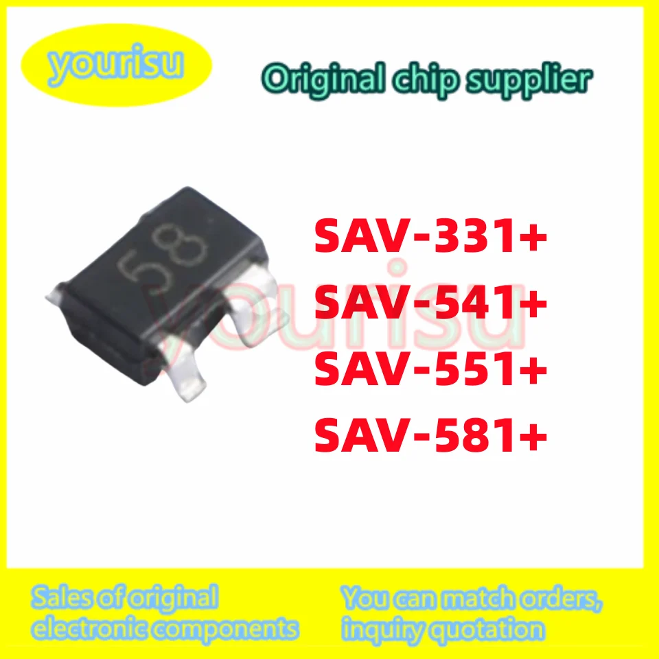 1Pcs/Lot SAV-541 SAV-541+ SAV-551 SAV-551+ SAV-581 SAV-581+ SMD SC-70-4 Field Effect Transistor (MOSFET)