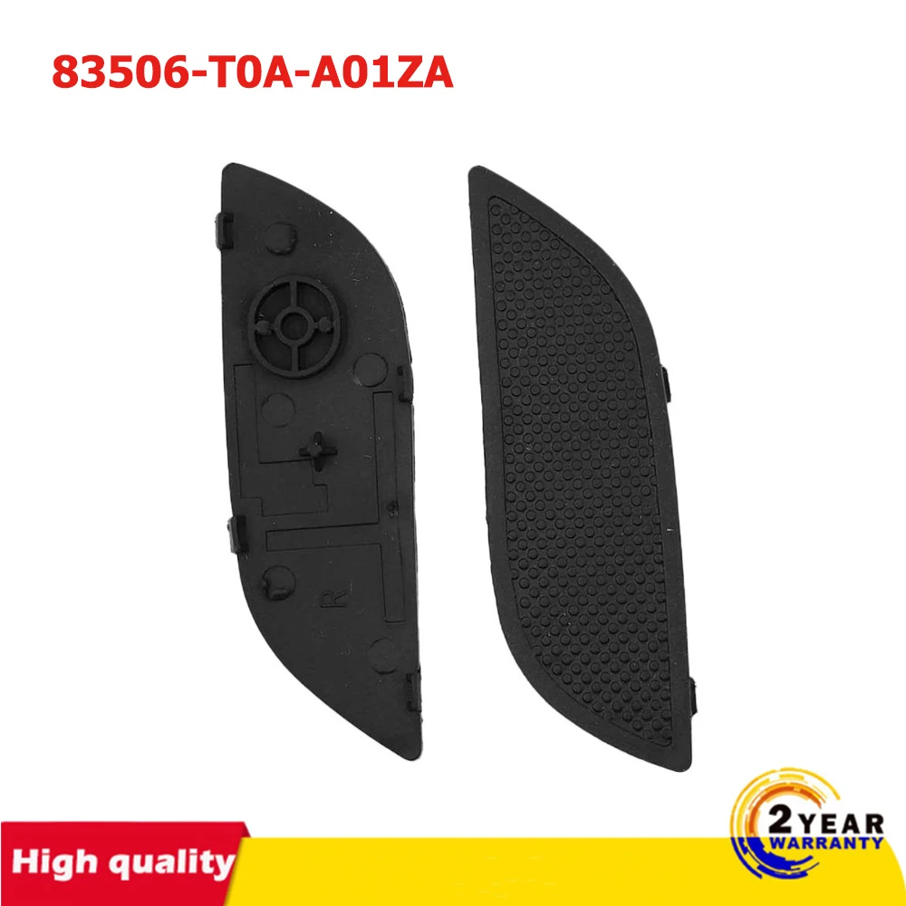 

For Honda CR-V 2012-2016 1 Pair Front Left Right Car Black Pull Pocket Cap Inner Door Handle Armrest Cover 83506-T0A-A01ZA