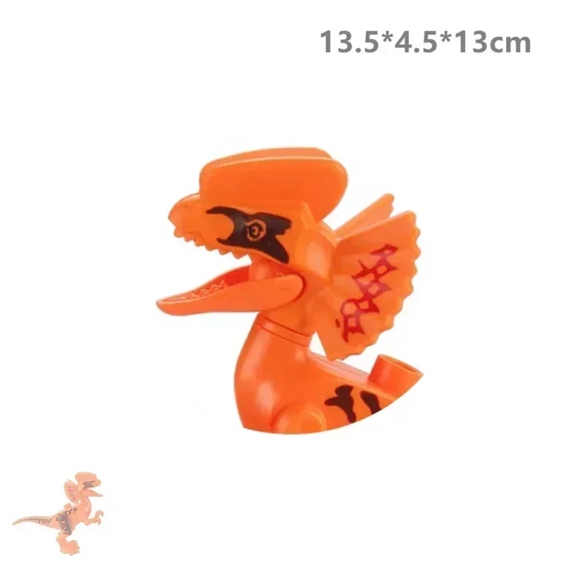 Grote bouwstenen Jurassic World Dinosaurussen Rex Figuren Zeedieren Compatibel Grote Bakstenen Educatief Kinderen Kinderspeelgoed