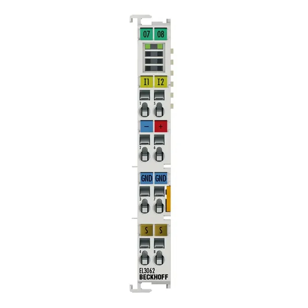 EL3062 EtherCAT Terminal 2-channel Analog Input PLC Module