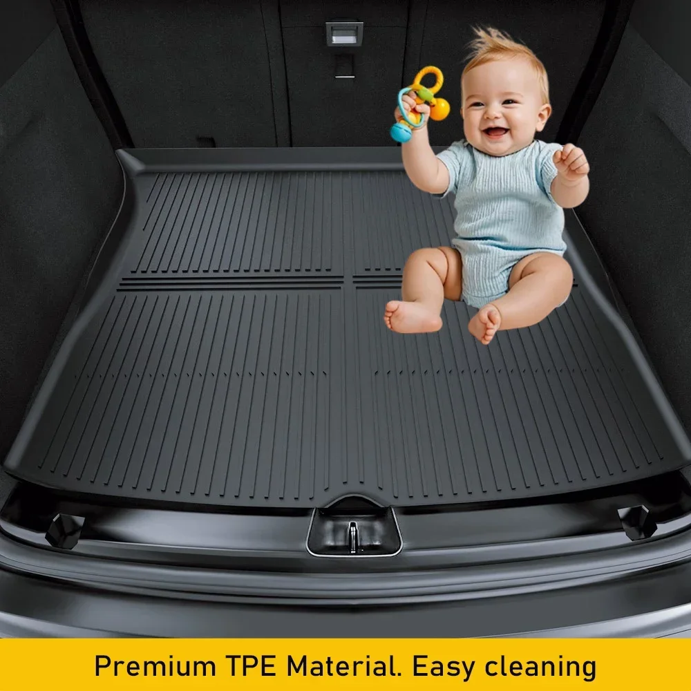 TESMAYX الحصير ل تسلا نموذج Y العرعر إطلاق نموذج 3 هايلاند البضائع بطانة فرش داخلي للسيارات والشاحنات جميع الأحوال الجوية TPE 2024 2025 اكسسوارات