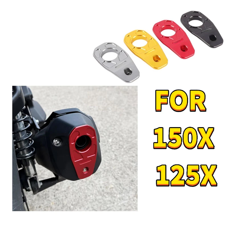 For ZONTES 150X 125X 125 150 X Modification Exhaust Port Cover Anti-scalding Cover Decorative Protective Shell Accessories