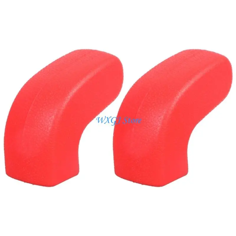 

37JE Quick Installation Anti Aging Rubber Tow Hook Protectors for 2007-2023 JK JT Front Bumper Tow Hook Rubber Sleeve